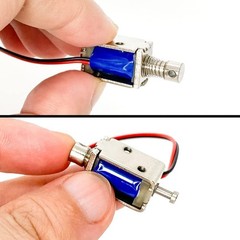 4Pcs DC 12V Micro Push Pull Solenoid Electromagnet Mini Solenoid Linear Actua…