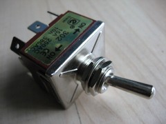 Daier Toggle Switch KN3C-302 TPDT 2-Position 250VAC 15Amps 12VDC 1/2″ #E34BC