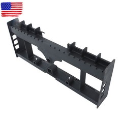 4000lb Heavy-Duty Pallet Fork Frame W Receiver Hitch & Spear Sleeves Skid Steer