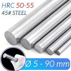 4mm – 50mm Cylinder Rail Linear Shaft Hardened 45# Steel Smooth Rod Optical Axis