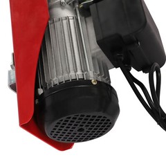 110V 1763lbs Electric Cable Hoist Crane Winch Garage Lift Wired Remote Control
