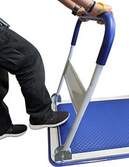 Folding Hand Truck Dolly Cart with Wheels Luggage Cart Trolley Moving 660lbs