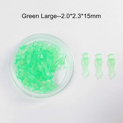 40Pcs/Box Dental Plastic Diamond Wedges Interdental Matrix Gap Diastema Adaptive