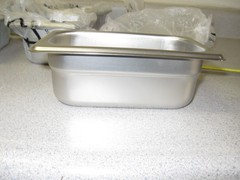 Lot of 8 – Update International 1/9 Stainless Steel Pans 2-1/2″ Deep – Unused