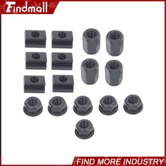 Findmall 5/8 Inch T-Slot Clamping Set 60pcs 1/2″-13 UNC Thread Industrial Grade