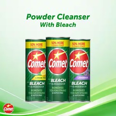21 oz. All Purpose Abrasive Powder Cleaner with Bleach, Lemon