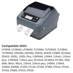 4000 Fanfold 4×6 Direct Thermal Shipping Labels 4 Stacks for Zebra Eltron 2844