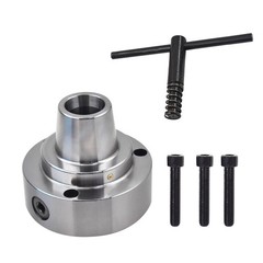 5″ 5C Collet Chuck Closer Lathe Plain Back Use 5C Collet 0.0006 TIR