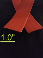 1.0 ” inch 25mm RED 2:1 heat shrink tubing polyolefin (1FOOT)