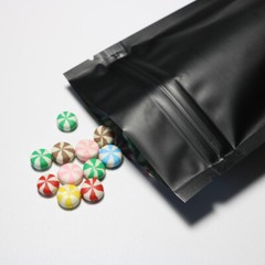 Matte New Stand Up Mylar QuickQlick™ Resealable Bags Pouches Variety Colors Size