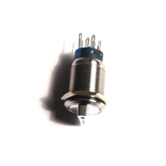 19mm/22mm Metal knob switch with lamp 2/3 position Arrow light selective switch