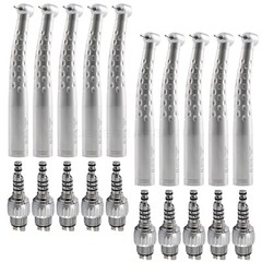 1-10 Turbine Yabang Dental High Speed Handpiece/4Hole Quick Coupler Fit KaVo