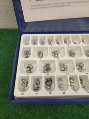 GAC Orthodontic Molar Bands MBT Lingual Cleat Convertible Tubes Upper Incomplet