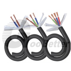 TRVV 2/3/4/5 Core Electrical Flexible PVC Cable Wire 0.2/0.3/0.5/0.75/1/1.5mm²