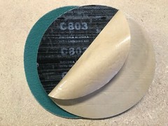 PREMIUM ZIRCONIA COLTH 12″ PSA (STICKY BACK) SANDING DISCS, 40-GRIT, 6 – PACK !