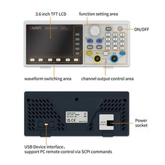 OWON DGE2035/2070 Series Arbitrary Waveform Generator 35MHz/70MHz 300MSa/s