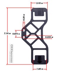 Qualifier Strap – IWB to OWB Holster Converter for the FOMI Belt Clip
