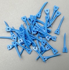 Dental Tulwar Wedges Sectional Matrix System Plastic Diastema Wedge Refill 40Pcs
