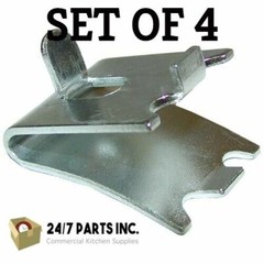 SHELF CLIPS, COOLER, FREEZER, CLIPS, SHELF, SET OF 4, UNIVERSAL, FITS TRUE