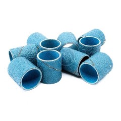 Benchmark Abrasives 3/4” x 1” Zirconia Abrasive Spiral Band Sleeves for Deburrin