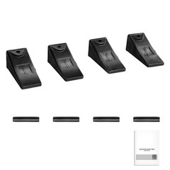 Uimoso 4 Pack X156L Bucket Teeth 5.3″ with Pins for Excavator Skid Steer Backhoe