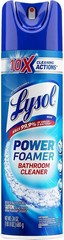 LYSOL Brand Power Foam Bathroom Cleaner, Unscented, 24 oz Aerosol Spray