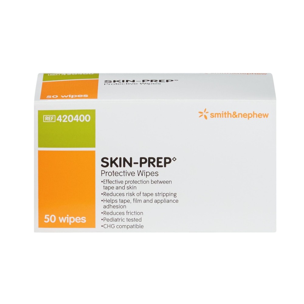 Smith And Nephew Skin-Prep Protective Wipe – Model 420400 50 Count (Pack of 1)