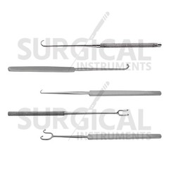 5 Pcs Skin Hooks Set Joseph, Cottle & Fomon Retractors Surgical Instruments