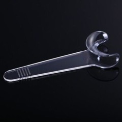 4Pcs Dental Intraoral Cheek Lip Retractor T-Shape Mouth Opener Clear S/L Size