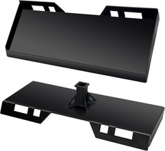 Heavy Duty 1/4″ Thick 3/8″ Top Bar Quick Tach Attachment Mount Plate