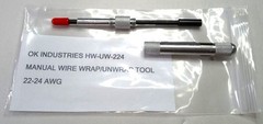 OK INDUSTRIES HW-UW-224 MANUAL WIRE WRAP/UNWRAP TOOL, 22-24 AWG