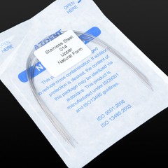 AZDENT Dental Orthodontic Round Arch Wires Natural Form Stainless Steel