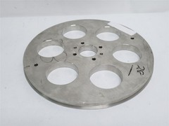 232128 New-No Box; Grote 1076511 Blade Pully; SS; 12-3/8″OD; 1-7/8″ID