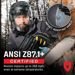 NoCry Safety Face Shield – Anti-Fog Impact Resistant Adjustable Headgear