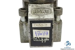 HAWE EX G3-2 SEATED VALVE_80-1309-A50 coil_3/2Way_24VDC_65l/min_400 bar_Size 3