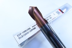 NEW 12.0 MM MITSUBISHI SOLID CARBIDE DLE1200S120P090 DP1020 LONG NC CENTER DRILL