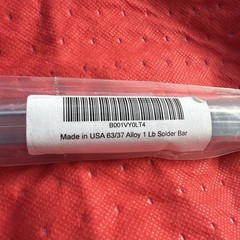 1 lb Alloy High Purity Tin Lead Solder Stick Pure Tin Rod Soldering Strip for…