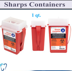 Prevent Sharps Container 1 qt, 2 qt, 5 qt., 1 gal, 2 gal., Locking & Horizontal