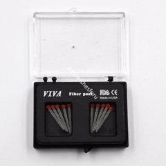 1 Box/10 Pcs Dental Glass Screw Thread Fiber Post Single Refilled Size To Choose