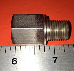 SS-4-AT-4 SWAGELOK ADAPTER, 1/4″ FEMALE ISO TAPERED to 1/4″ MALE NPT, QTY ONE