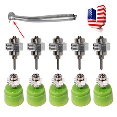 Dental Cartridge Turbine Rotor for YABANGBANG LED E-generator Handpiece YBM/YBB