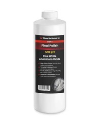 White Aluminum Oxide 1200 Grit – Rock Polishing Powder – Step 4 (1lb)