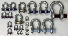 Screw Pin Anchor Shackle Clevis D Ring Bow Lifting Pulling Sizes 3/16″ to 2″®️🆕
