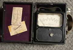 Alnor Vane Anemometer Velometer Type 1825 0-3000 ft/min w/ Case