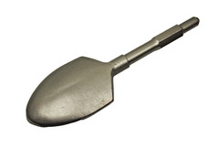 HOTECHE Clay Spade Shovel Chisel Demolition Jack Hammer 1-1/8″ Hex Shank 540403