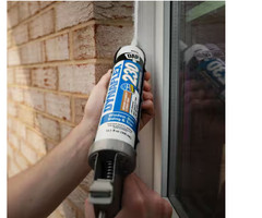 DAP Dynaflex 230 10.1 oz. White Premium Elastomeric Exterior/Interior Window, Do