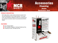 MCR SAFETY LCT PREMOISTENED ANTI-STATIC LENS CLEANING WIPES TOWELETTES (100/BOX)