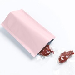 4CustomPrint 100 Matte Odor Proof Stand Up Heat Sealable Mylar Food Storage Bags