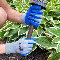 3-Pair Pack Wells Lamont Nitrile Work Gloves | Lightweight Abrasion Resistant