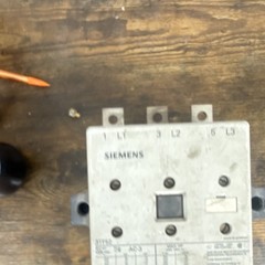 Siemens 3TF3522-0AF0 NEMA Size 2 3-Pole Contactor 120V Coil 100A